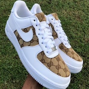Classic Gucci Nike Air Force Ones